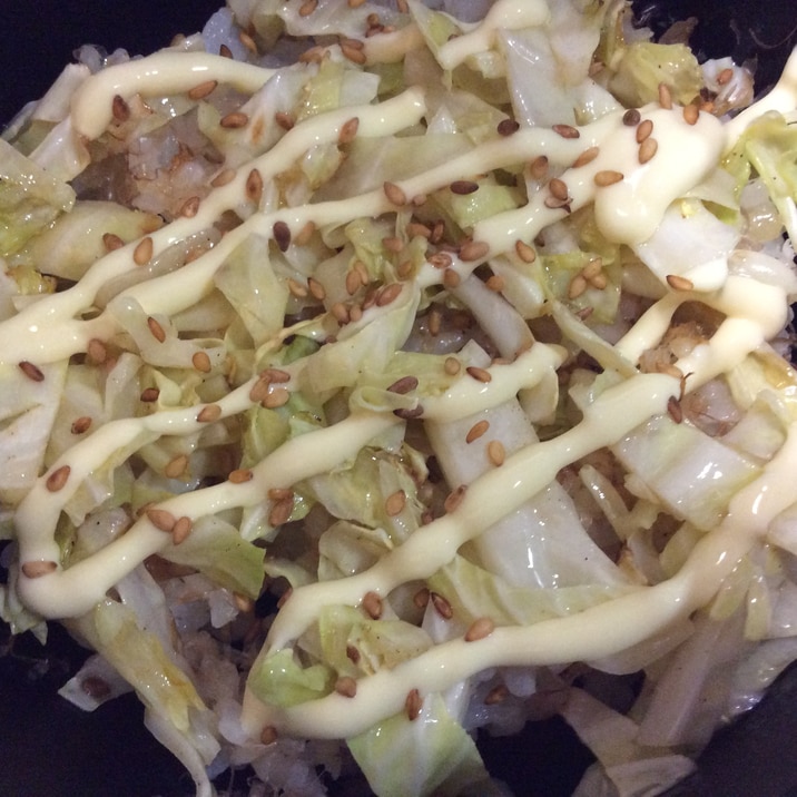キャベツだけ丼 レシピ 作り方 By Akiakiaki32 楽天レシピ